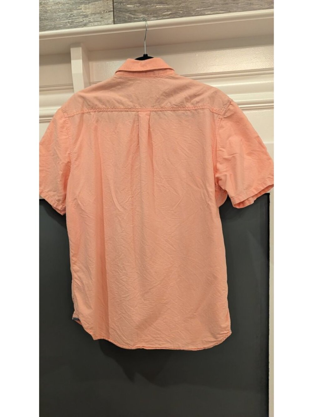 Vans Peach Classic Fit Short Sleeve Shirt Men's M